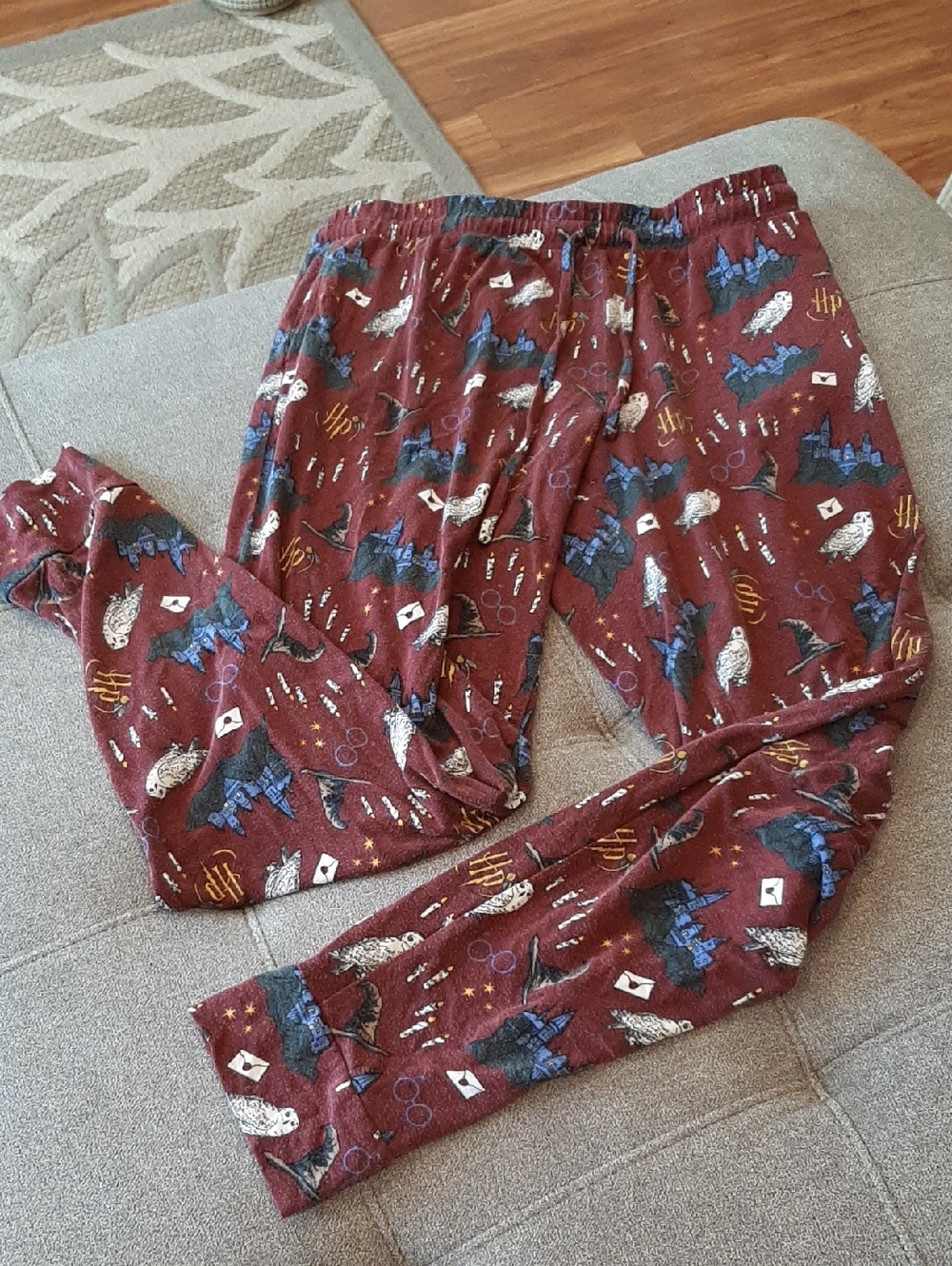 MeUndies Burgundy Harry Potter Lounge Pants